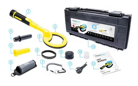 Nokta PulseDive fémdetektor & pinpointer (2-in-1)