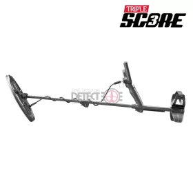   Triple SCORE fémdetektor (Pro csomag: 2 tekerccsel, Bluetooth fejhallgatóval)