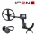 XP ICON-X fémdetektor 28FMFIC tekerccsel, WSAST fejhallgatóval