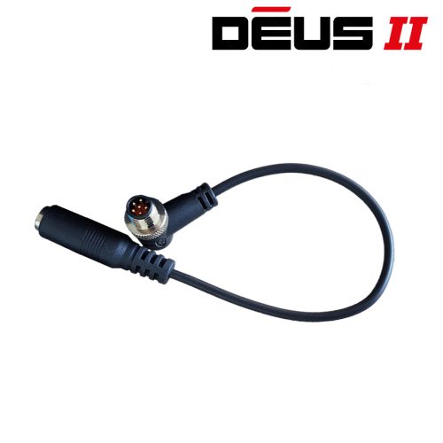 XP Deus II RC jack adapter