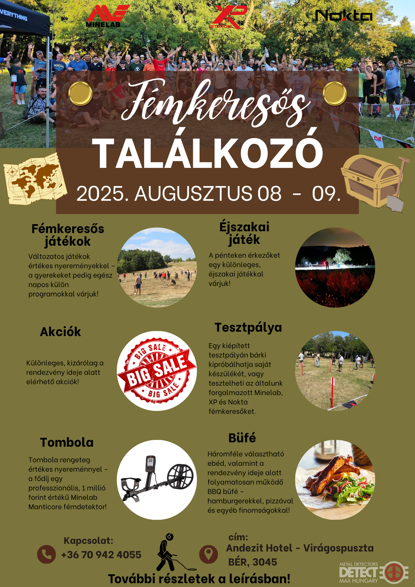Fémkeresős Találkozó 2025. augusztus 8-9.